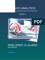 Entidades Recaudadoras de Impuestos y Ley Presupuestaria 2021