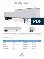 Transporting Dry Goods Safely with Dry Van Trailers