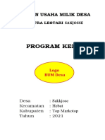 Program Kerja BUMDesa