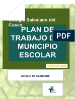 Giovani Da Cambiare - Plan de Trabajo