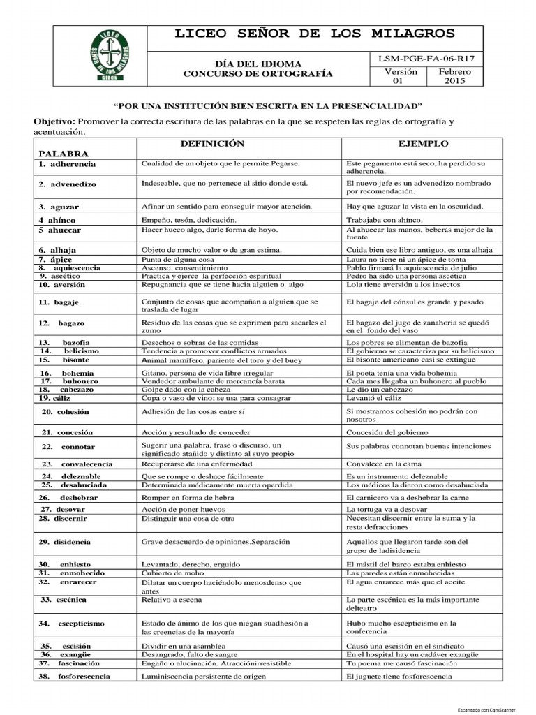 Concurso ortograf a d a del idioma 9 10 11 1 fusionado pdf