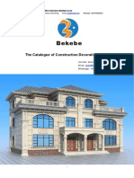 BEKEBE Construction Catalogue Molds Contact Amin Zhang