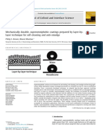 Mechanically Durable, Superomniphobic Coatings Prepared by Layer-Bylayer Technique For Self-Cleaning and Anti-Smudge