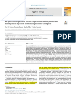 An Optical Investigation of Fischer-Tropsch Diesel and Oxymethylene Dimethyl Ether Impact On Combustion Process For CI Engines