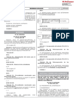 Decreto Supremo Que Aprueba El Calendario Oficial para Los A Decreto Supremo N 005 2019 Jus 1736853 2