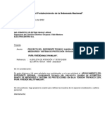 Carta Archivamiento de Expediente Tecnico de BM Sandro Cassallo Por 9 Suministros