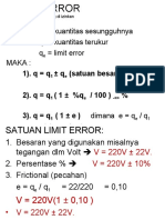 5 Limit Error