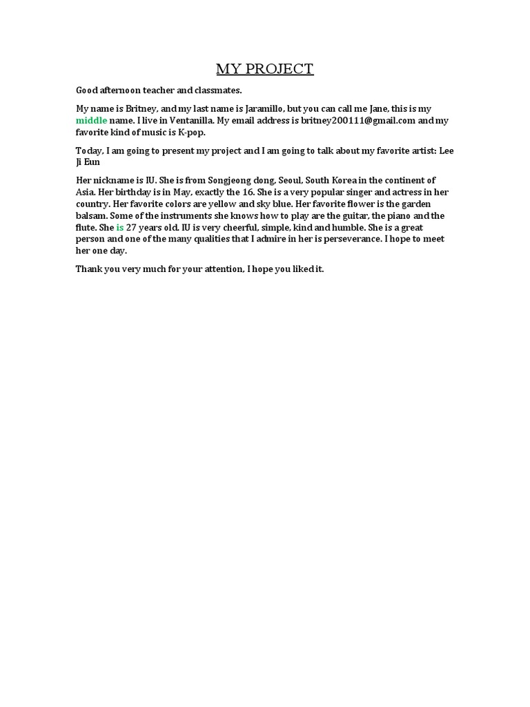 My Project | PDF