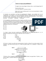 Lista de Exercicc3adcos de Geometrias Espacial