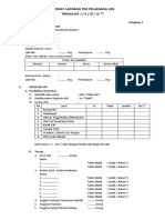 Format Laporan Uks Triwulan