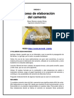 Elaboración Del Cemento