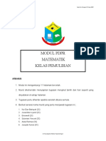 Modul PDPR Matematik Kelas Pemulihan Kumpulan 2