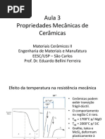 3-Propriedades Mecânicas de Cerâmicas I