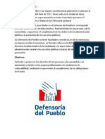 Defensoria Del Pueblo