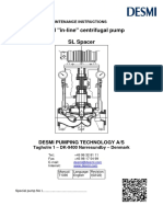 DESMI "In-Line" Centrifugal Pump SL Spacer: Desmi Pumping Technology A/S