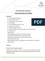 Gerenciamento de Projetos