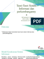 Pertemuan 12 Teori Sistem Informasi Dan Perkembangannya