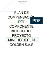 Plan de Compensación Biotica (Berlín - Antioquia)