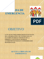 Capacitacion Brigada de Emergencia