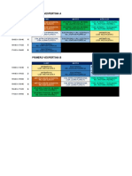 Horario Examenes Recuperacion