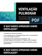 Morfo Do Ap Respiratorio Ventilação Pulmonar