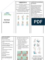 Folleto Pausas Activas