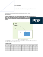 Conservación de la cantidad de movimiento en colisión de canicas