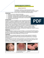 Dermatomiositis, lesiones faciales