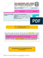 Actividad N°02 - Exp 6 - 1° Grado