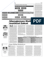 Paper Manajemen Resiko Institusi Zakat