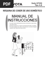 Manual Maquina de Coser