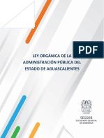 2.ley Orgánica de La Administracion Publica Del Estado de Aguascalientes
