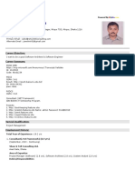 Syed Zahidul Hassan Resume