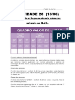 ATIVIDADE 28 - 16.06 - Matemática Representando Números Naturais No Q.V.L