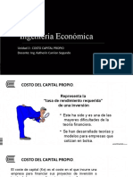 Costo Capital Propio