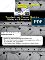 DEMO (Terminate and Connect Electrical Wiring and Electronic Circuits) EDITED COMPONENTS OF A SIMPLE CIRCUIT
