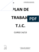 Plan de Trabajo T.I.C.