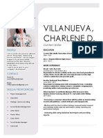 Villanueva, Charlene D.: Content Writer
