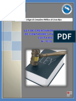 Ley de Creación Del Colegio de Contadores Públicos de Costa Rica # 1038