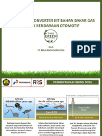 Sosialisasi Umum Tentang Bahan Bakar Gas Untuk Kendaraan