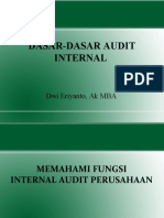 Dasar-Dasar Audit Internal
