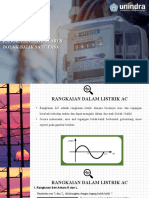 Rangkaian Listrik Arus Bolak-Balik Satu Fasa: Pertemuan 6 Elektronika Industri