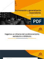 Discriminación y Generalización Respondiente.: TEMA VII - Segunda Unidad