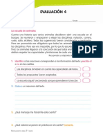 Evaluación 4: Comprendemos