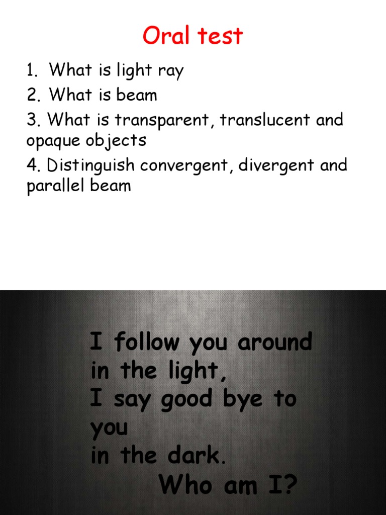 Understanding Light and Shadows | PDF