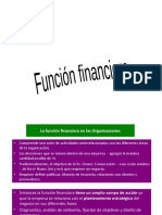 La función financiera en las organizaciones