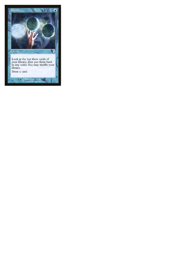 MTG Print | PDF