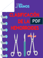 CLASIFICACION DE HEMORROIDES