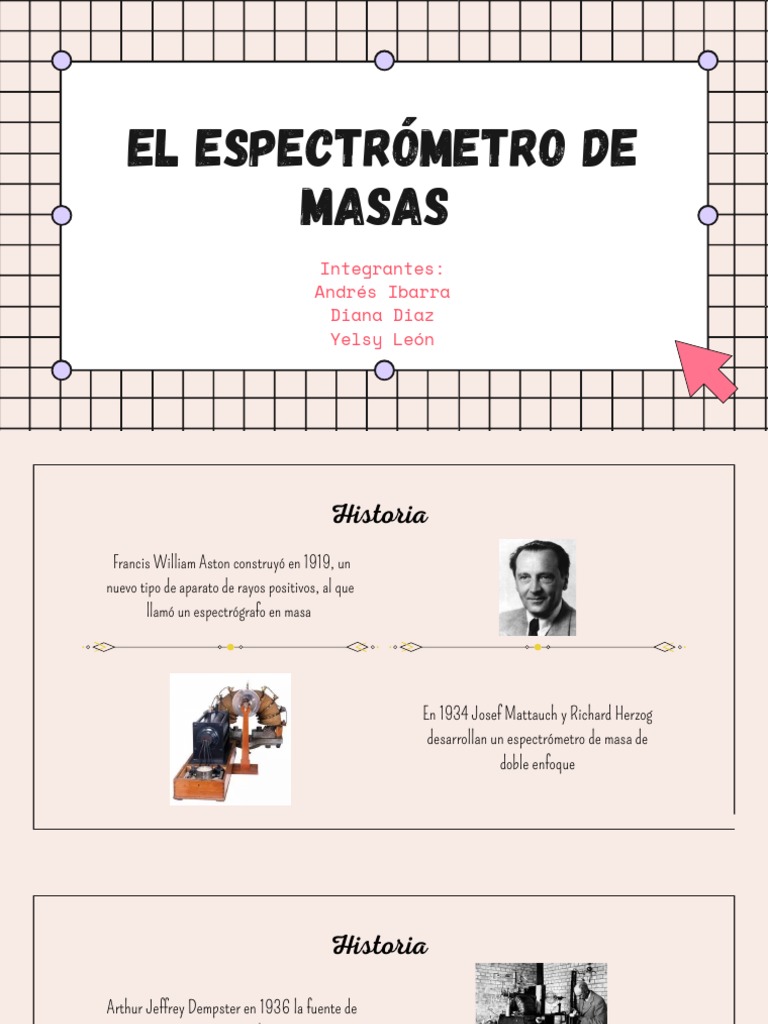 Espectrómetro de Masas | PDF | Espectrometría de masas | Electromagnetismo