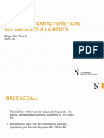 Concepto y Características Del Impuesto A La Renta